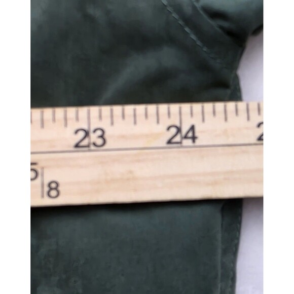 Mg Gold Men's Large Green V-Neck Long Seeve Pullover - Picture 4 of 6